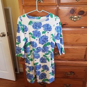 Mahi Gold hydrangea print dress, never worn